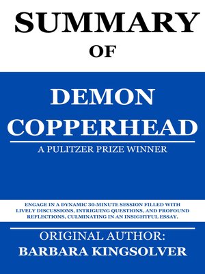 cover image of Summary of Demon Copperhead by Barbara Kingsolver
